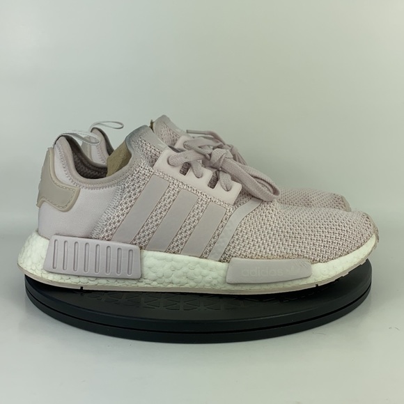 Adidas Originals NMD R1 Pink/White Athletic Running Shoes B37652 Women's Size 10 - Picture 4 of 11